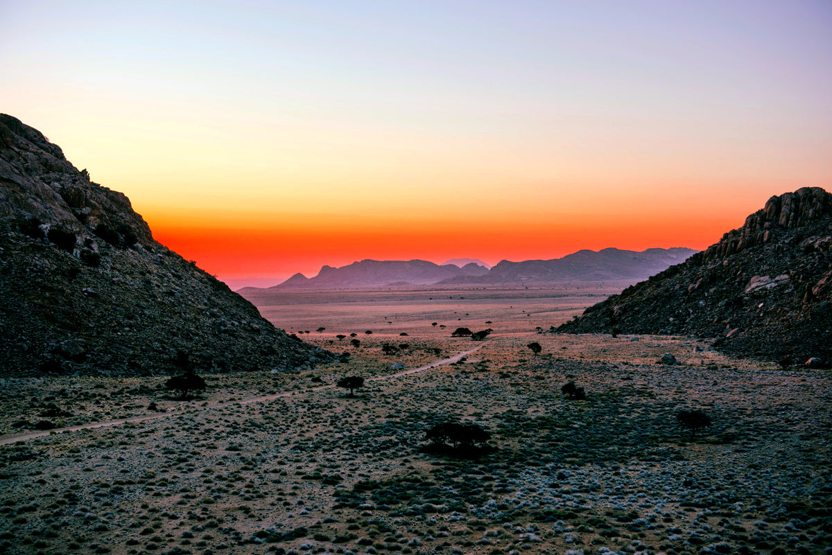 Desert Horizon: Dusk Over the Namib