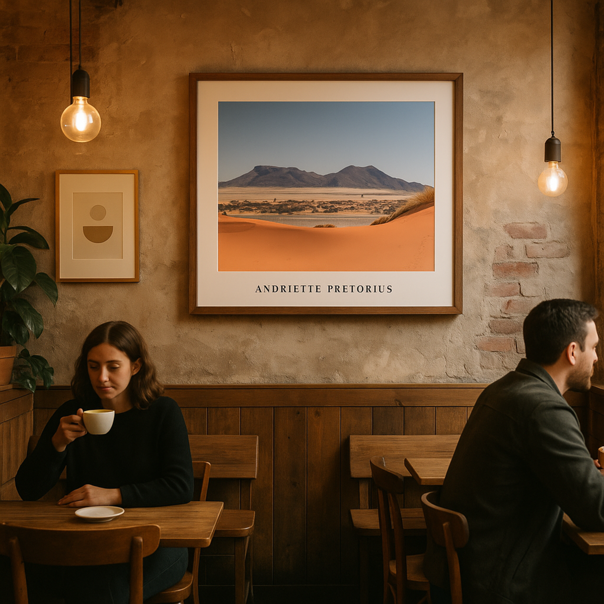 Footprints Through Namib Beauty