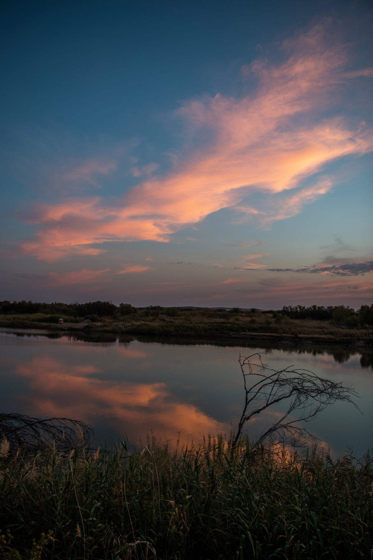 Cotton Skies: Stillness at Dusk by Andriette Pretorius