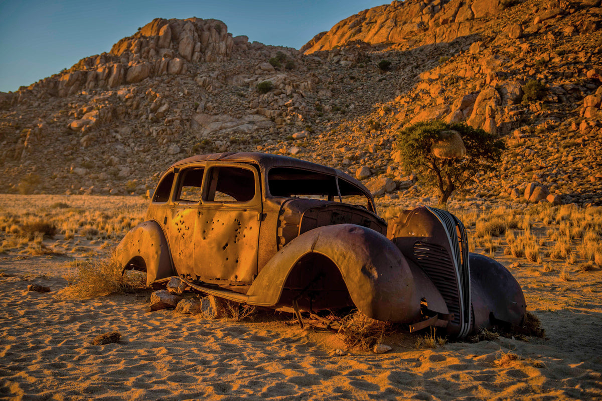 Rust & Remnants: Forgotten Beauty in the Desert